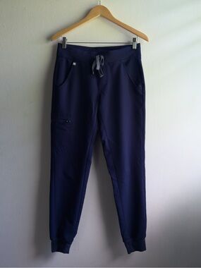 FIGS Zamora Scrub Pants in Navy Blue